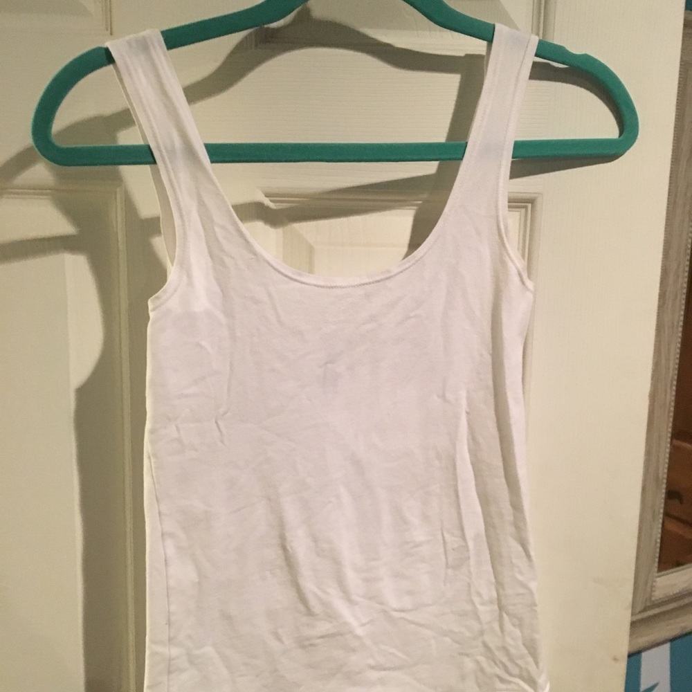 American Apparel White Tank